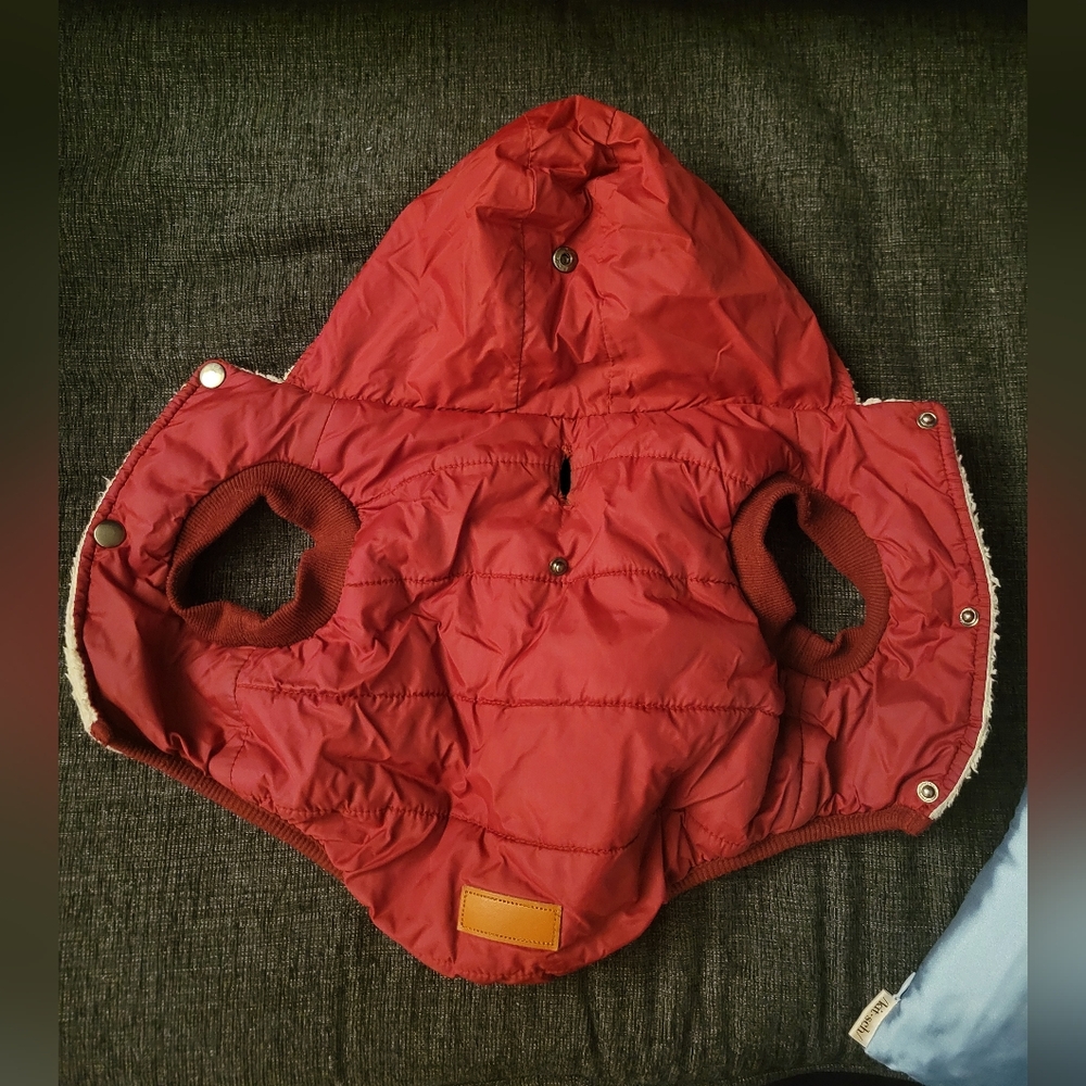 Fleece Lined Winter Dog Vest